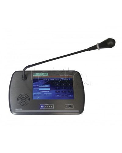 Консоль микрофонная DSPPA MAG-6588 в Йошкар-Оле Система оповещения и трансляции Dsppa Pintop.ru