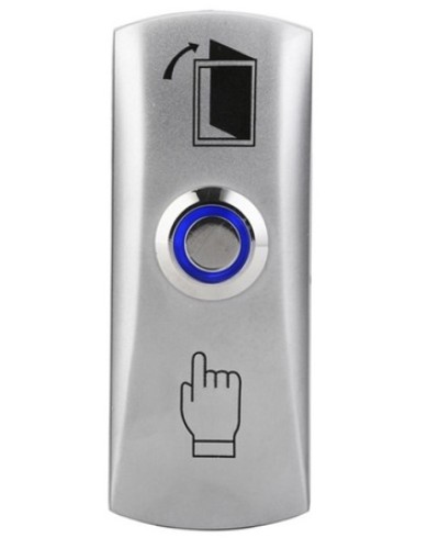 Кнопка выхода металлическая накладная AccordTec AT-H805A LED в Йошкар-Оле Кнопки выхода Pintop.ru