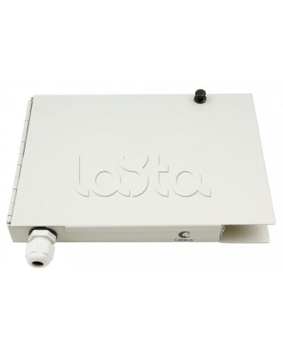 Бокс оптический настенный 19 на 8 SC/LC портов Cabeus JJT-8-SC в Йошкар-Оле Кросс оптический Pintop.ru