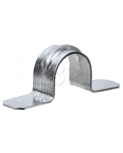 ELASTA Скоба метал. двухлап. для монт. пистол. d=25-26мм IEK (ET-MP40D-SD-025-01-100) в Йошкар-Оле Держатели, клипсы, скобы Pintop.ru