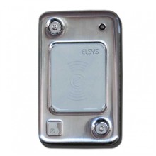 Считыватель карт стандарта Em-Marin, HID ProxCard II в вандалозащищенном корпусе Elsys-SW20-MF Black