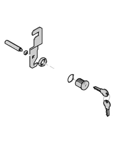 Замок дверцы G4040 G4041 Came 119RIG176 в Йошкар-Оле Запчасти для шлагбаумов и автоматики Pintop.ru