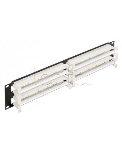 Патч-панель 2U 200 пар NIKOMAX (NMC-RB110-200) в Йошкар-Оле Кроссовое оборудование тип 110 Pintop.ru