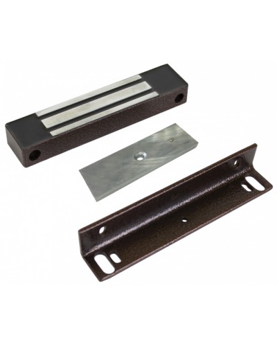 Замок электромагнитный AccordTec ML-180KB с уголком (коричневый) в Йошкар-Оле Электромагнитные замки Pintop.ru