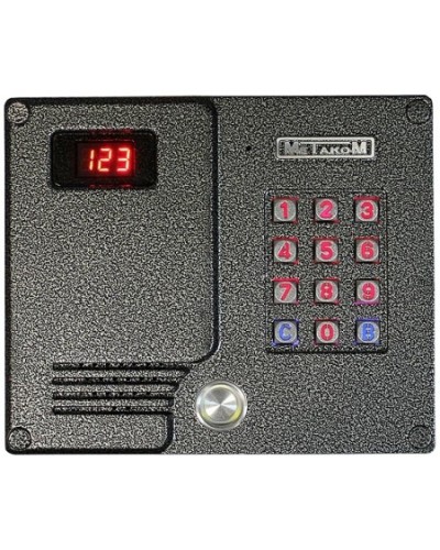 Многоабонентный антивандальный блок вызова Метаком МК2007-ТМЕ в Йошкар-Оле Блоки вызова многоабонентные Pintop.ru