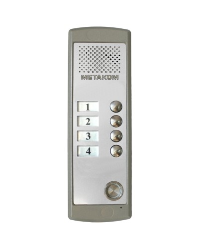 Блок вызова домофона Метаком MK4-K-TMV в Йошкар-Оле Блоки вызова многоабонентные Pintop.ru