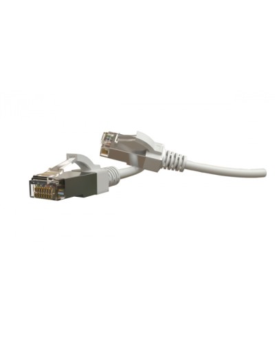 Патч-корд S/FTP Hyperline (PC-LPT-SFTP-RJ45-RJ45-C6-1.5M-LSZH-WH) в Йошкар-Оле Патчкорды (медные) Pintop.ru