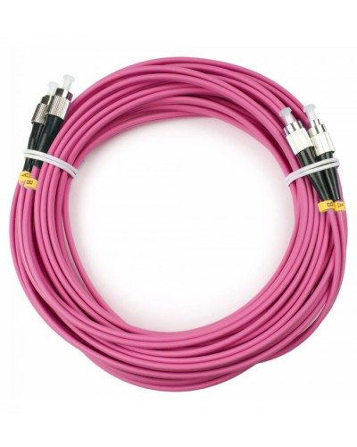 Шнур оптический duplex FC-FC 50/125 mm OM4 15м LSZH в Йошкар-Оле Патч-корды оптические Pintop.ru
