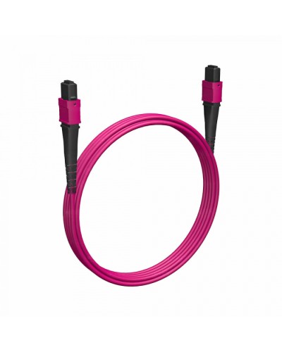 Кабельная сборка MPO(F) -MPO(F)-12 волокон 50/125 OM4, 1 m Cabeus (FOP-50-OM4-12-MPO(f)-12-MPO(f)-B-1m) в Йошкар-Оле Кабельные сборки (оптические) Pintop.ru