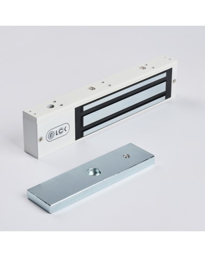 R-Lock RL-EM280-L0W - Электромагнитный замкок, 280кг, DC12/24B, цвет белый, RAL9016(белый) в Йошкар-Оле Электромагнитные замки Pintop.ru