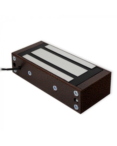 Замок электромагнитный Олевс М1-200 с планкой медный антик в Йошкар-Оле Электромагнитные замки Pintop.ru