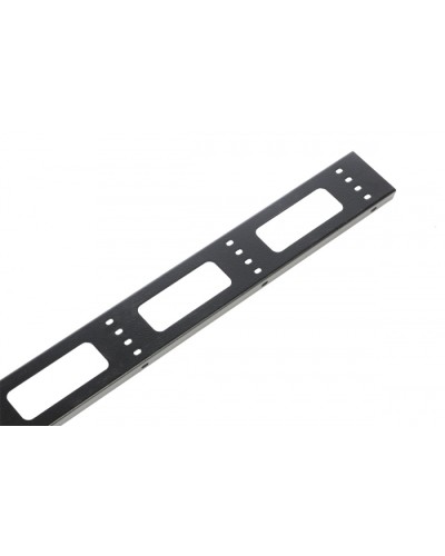 Органайзер кабельный вертикальный для стойки внешний с окнами 47U ЦМО ВКО-СТК-47-9005 в Йошкар-Оле Кабельные органайзеры Pintop.ru