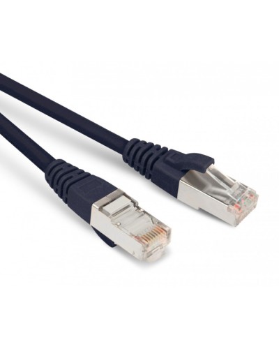 Патч-корд F/UTP Hyperline PC-LPM-STP-RJ45-RJ45-C6-3M-LSZH-BK в Йошкар-Оле Патчкорды (медные) Pintop.ru