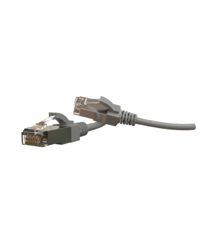 Патч-корд S/FTP Hyperline (PC-LPT-SFTP-RJ45-RJ45-C6-5M-LSZH-GY) в Йошкар-Оле Патчкорды (медные) Pintop.ru