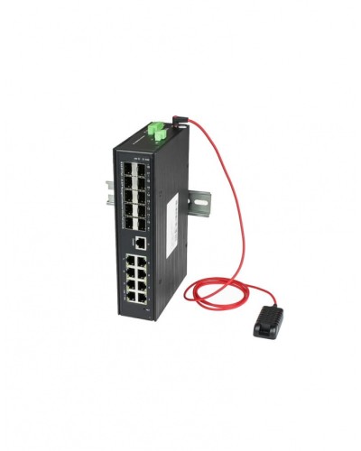 Промышленный управляемый (L2+) Ultra PoE коммутатор NST NS-SW-8G10GX-SPL/IM в Йошкар-Оле Коммутаторы Pintop.ru