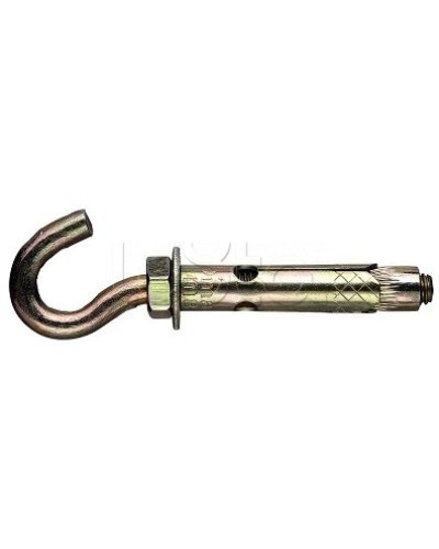 Анкерболт с крюком М10 12х100, (1уп=25шт) Экопласт (47585) в Йошкар-Оле Крепеж Pintop.ru