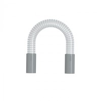 Гибкий переход для трубы диам. 25мм, длина 30см, цвет серый (49415GR)
