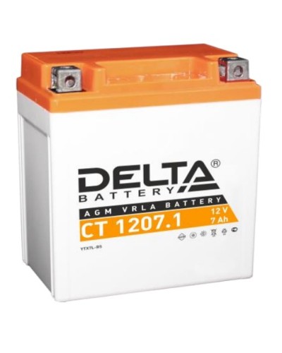 Аккумулятор АКБ 12 - 7 Delta CT 1207.1 в Йошкар-Оле Электротехническое оборудование Pintop.ru