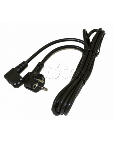 Кабель питания монитор-компьютер Hyperline PWC-IEC13A-SHM-3.0-BK в Йошкар-Оле Патч-корды и пигтейлы Pintop.ru