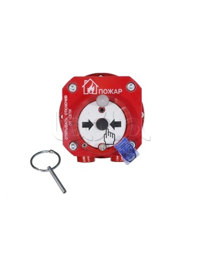 Извещатель пожарный ручной взрывозащищенный Спектрон-512-Exd-Н-ИПР-В-Modbus в Йошкар-Оле Пожарные извещатели (Ex) Pintop.ru