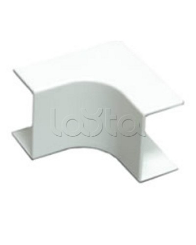 Угол внутренний плавный стандарт TIA 20х12,5 мм Экопласт 72114R в Йошкар-Оле Аксессуары для кабель-канала Pintop.ru