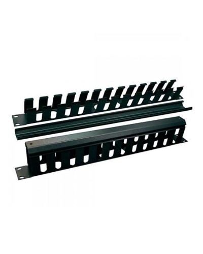 Органайзер кабельный 19 c крышкой на 24 порта, 2U TWT TWT-ORG/CV24-2U в Йошкар-Оле Кабельные органайзеры Pintop.ru