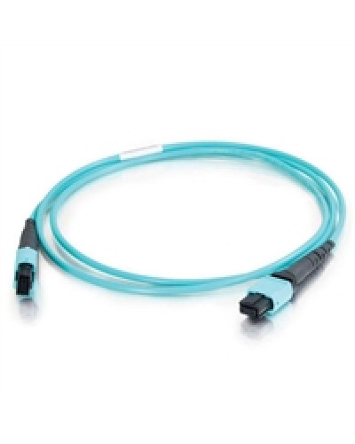 Патч-корд волоконно-оптический Hyperline FHD-MC3-503-MPOF12/PS-MPOF12/PS-B-2M-LSZH-AQ в Йошкар-Оле Патч-корды и пигтейлы Pintop.ru