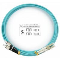 Шнур оптичесикй duplex LC-FC 50/125 MM OM3 1,5 м LSZH Cabeus FOP-50-LC-FC-1.5M