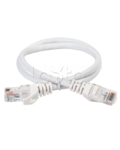 Коммутационный шнур (патч-корд) кат.5E UTP 0,5м белый ITK (PC08-C5EU-05M) в Йошкар-Оле Патч-корды и пигтейлы Pintop.ru