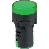Лампа индикаторная Navigator 82 807 NBI-I-AD22-24-G зеленая d22мм 24В AC/DC