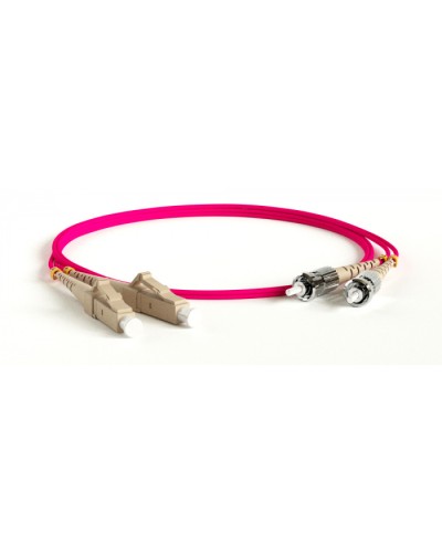 Патч-корд волоконно-оптический Hyperline FC-D2-504-SC/PR-ST/PR-H-1M-LSZH-MG в Йошкар-Оле Патч-корды оптические Pintop.ru