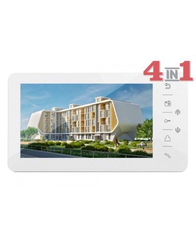 Монитор цветного видеодомофона Tantos Prime HD (White) VZ в Йошкар-Оле Абонентские видеоустройства Pintop.ru