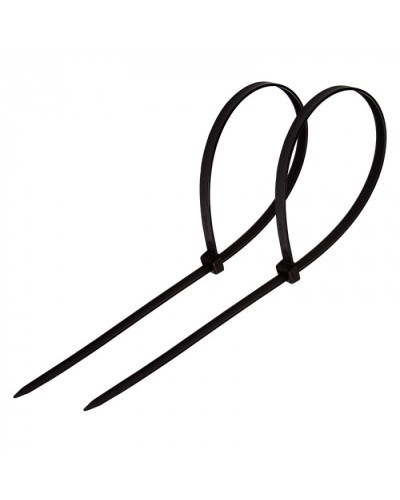 Стяжка нейлоновая неоткрывающаяся, безгалогенная (halogen free) 150x3.6мм, черная (100 шт) в Йошкар-Оле Стяжки-хомуты Pintop.ru