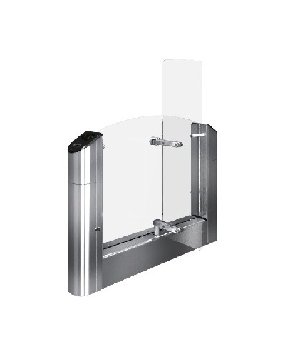 Модуль турникета крайний с высокими створками и картоприемником Oxgard Praktika T-04-SMTК-R-660 (EM-Marine) в Йошкар-Оле Турникеты Pintop.ru