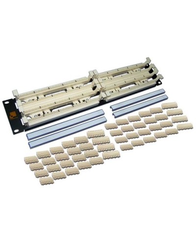 Панель кроссовая 110 типа, 200 пар, 19, 2U LANMASTER LAN-RS110-200FT в Йошкар-Оле Кроссовое оборудование тип 110 Pintop.ru