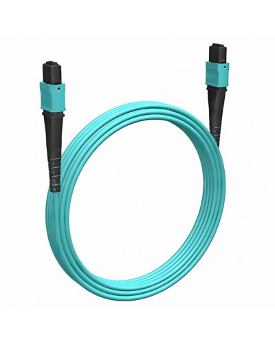 Кабельная сборка MPO(F) -MPO(F)-12 волокон 50/125 OM3, 2 m Cabeus (FOP-50-OM3-12-MPO(F)-12-MPO(F)-B-2m) в Йошкар-Оле Кабельные сборки (оптические) Pintop.ru