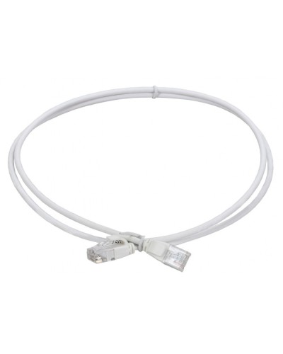 ITK Коммутационный шнур кат.5E UTP LSZH 1,5м slim язычок бел (PC08-C5EUL-1M5-SL-WT) в Йошкар-Оле Патч-корды и пигтейлы Pintop.ru