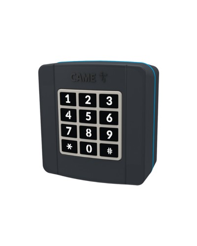 Проводная накладная кодонаборная клавиатура Came 806SL-0280 - SELT1BDG, подключаемая к шине CXN, 12 кнопок, синяя подсветка, RAL7024 в Йошкар-Оле Запчасти для шлагбаумов и автоматики Pintop.ru