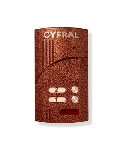 Блок вызова аудиодомофона на 2 абонента Цифрал M-2.1M в Йошкар-Оле Блоки вызова многоабонентные Pintop.ru