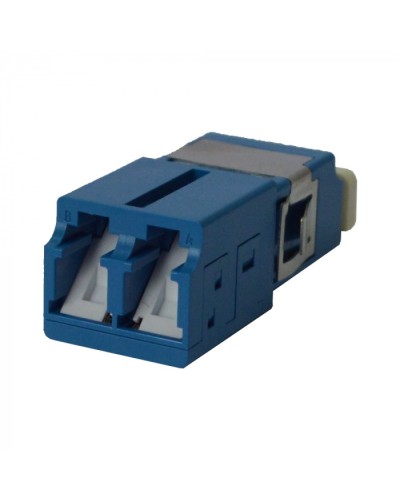 Адаптер оптический LC OM3, со шторкой, корпус SC, дуплексный LANMASTER (LAN-2LCS/SH-AM-OM3) в Йошкар-Оле Коннекторы ВО Pintop.ru