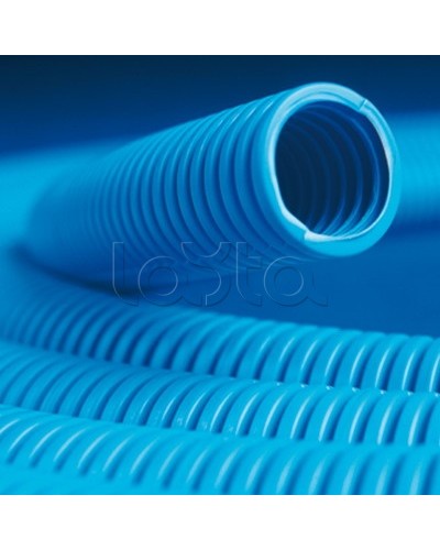 Труба гофрированная ППЛ 25 мм с зондом лёгкая DKC 11925 (50 м) в Йошкар-Оле Труба гофрированная Pintop.ru