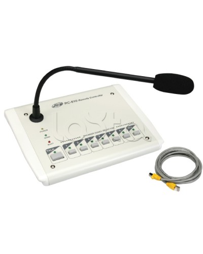 Станция настольная микрофонная JDM RC-610 в Йошкар-Оле Микрофонные консоли и микрофоны Pintop.ru