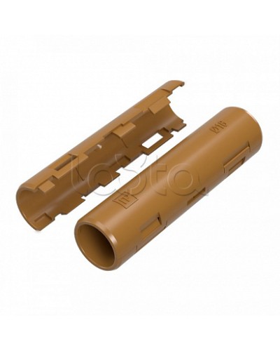 Муфта разборная d16 мм бук (100шт/1200шт уп/кор) Промрукав (PR13.0421) в Йошкар-Оле Повороты, муфты, тройники Pintop.ru