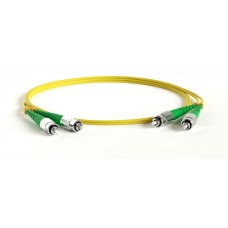 Патч-корд волоконно-оптический Hyperline FC-D2-9-FC/AR-SC/AR-H-5M-LSZH-YL