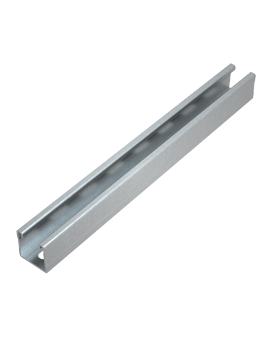 Страт-профиль 41х41 L2900 мм s:2,0 HD85 КМ-профиль (STPS41-41-2900 HD85) в Йошкар-Оле Аксессуары для лотков Pintop.ru