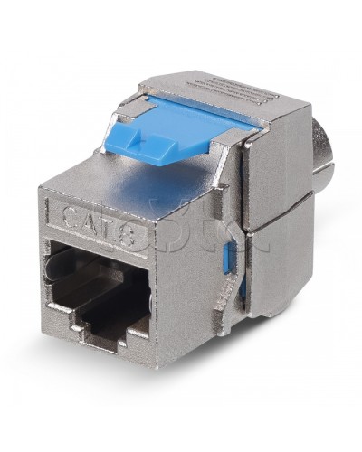 Вставка Keystone Jack RJ-45(8P8C) Cabeus KJ-RJ45-Cat.8-SH-180-Toolless в Йошкар-Оле Модули Keystone Pintop.ru