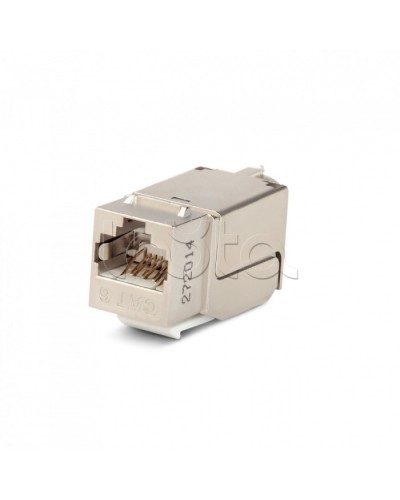 Вставка формата Keystone Jack Hyperline (KJ9-8P8C-C6-90-SH-F) в Йошкар-Оле Кроссы оптические Pintop.ru