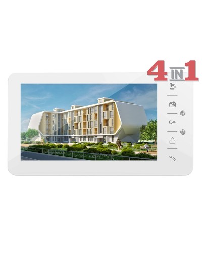 Монитор цветного видеодомофона Tantos Prime HD (White) в Йошкар-Оле Абонентские видеоустройства Pintop.ru