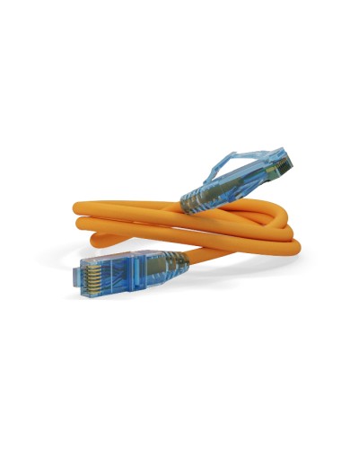 Патч-корд RJ45-RJ45, 4 пары, UTP, кат.6, LSZH (2м) Hyperline PC-LPM-UTP-RJ45-RJ45-C6-2M-LSZH-OR в Йошкар-Оле Патчкорды (медные) Pintop.ru