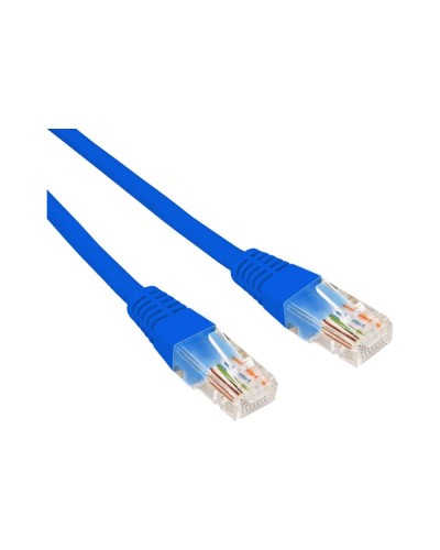 Патч-корд U/UTP, CAT 6, RJ45-RJ45, 26AWG, LSZH, синий, 0,3м REXANT 02-0294-03 в Йошкар-Оле Патчкорды (медные) Pintop.ru